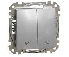 Schneider Electric Sedna Design Sidabrinė aliuminio žaliuzių jungtis SDD113104