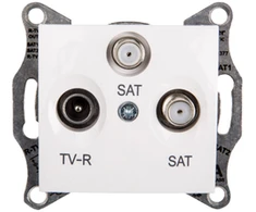 Schneider Electric TV / SAT / SAT antenos lizdas (galutinis baltas) - SDN3502121