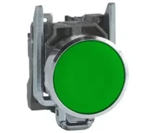 Schneider Electric Harmony XB4R belaidžio ir bebaterio mygtuko galvutė su siųstuvu Žalia Metalinė ZB4RTA3