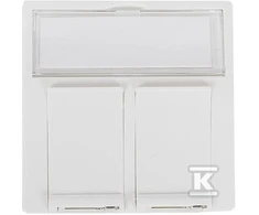 „Securitynet“ adapteris C 45X45, TIK 2XRJ45 BC