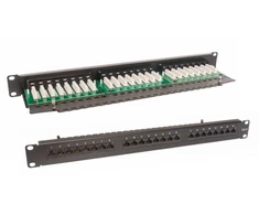 Securitynet CCAS-PA6-24UTP-O Cat. 6 UTP 24 x RJ-45 panelė su lentynėle