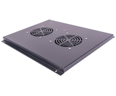 Securitynet CCAS-PW2-0606S Ventiliacijos skydelis su 2 ventiliatoriais laisvai pastatomoms spintelėms CCSS-0606-24/42U