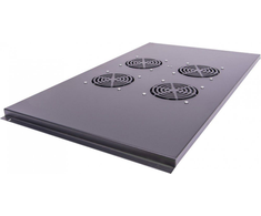 Securitynet TKH Vėdinimo skydelis CCSS-08 spintelėms (4 ventiliatoriai) CCAS-PW4-0X08S