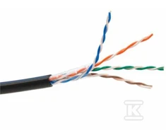 Securitynet U/UTP CABLE CAT. 5E, EXT. DRY PE 500M