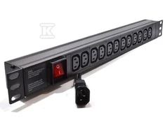 Securitynet MAITINIMO JUOSTAS 19'' 8XC13 SU JUNGIKLIU