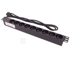 Securitynet MAITINIMO JUOSTELE 19" 9X230V