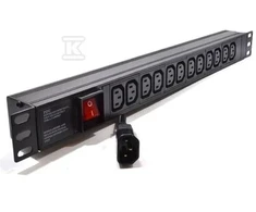 Securitynet MAITINIMO JUOSTAS 19'' 8XC13 SU JUNGIKLIU