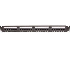 Securitynet 6 KATEGORIJOS UTP SKYDELIS 19" 1U, 24XRJ45