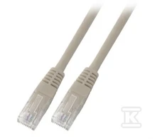 Securitynet PATCHCORD RJ45 U/UTP 5E PVC CCA SZA 0,5