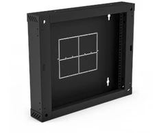 Galinė dalis 100 mm (atverčiama/sulankstoma) dviejų sekcijų spintelėms SW-15U-600-450-01-C, juoda ALANTEC