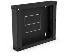 Sekcja tylna (zawiasowa / uchylna) do szafek SW-9U-600-450-01-C , juoda 150mm ALANTEC