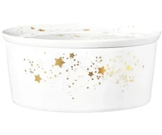 Carruzzo SELTMANN LIBERTY GOLDEN STARS Miska su dangčiu 21×9 cm