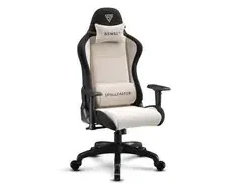 SENSE7 Spellcaster FUKU medžiaginis fotelis, juodos ir smėlio spalvos