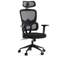 SENSE7 Veno juoda biuro kėdė