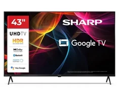 Sharp 43HL4265E Televizorius 109,2 cm (43") 4K Ultra HD Smart TV Wi-Fi Juodas