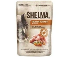 SHELMA kalakutienos gabaliukai padaže 85g., 1vnt.