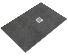 Dušo padėklas MASTERJERO 120x80 pilkas