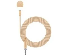 Shure Sennheiser MKE Essential Omni rusvai gelsvas - miniature lavalier microphone with 3.5 mm jack connector (beige)