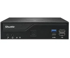 Shuttle XP? slim DH610V2 komputer typu barebone Wielkość PC 1.35L Juodas Intel H610 LGA 1700