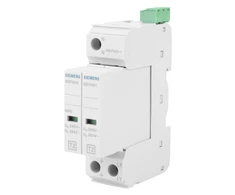 Siemens Viršįtampių ribotuvas C TIPO 2 2P 20kA 350V 1+1 siauras išdėstymas su signaliniais kontaktais 5SD7422-1