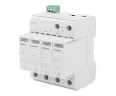 Siemens Viršįtampių iškroviklis C TYPE 2 4P 20kA 350V 3+1 TN-S sistema su signaliniais kontaktais 5SD7464-1