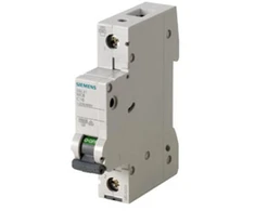 Siemens grandinės pertraukiklis 1P C 2A 10kA AC 5SL4102-7
