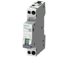 Siemens 5SL6040-7 Grandinės pertraukiklis 1P+N C 40A 6kA AC 1 SENTRON modulis 5SL6040-7