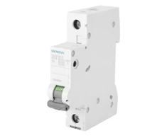 Siemens 5SL6102-6 Grandinės pertraukiklis SENTRON 5SL6 1P B 2A 6kA AC 5SL6102-6