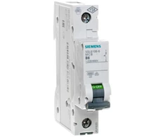 Siemens 5SL6106-6 automatinis jungiklis SENTRON 5SL6 1P B 6A 6kA AC 5SL6106-6