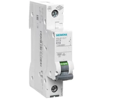 Siemens 5SL6113-7 Grandinės pertraukiklis 1P C 13A 6kA AC 5SL6113-7