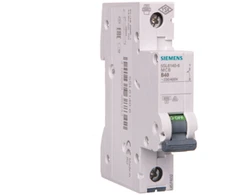 Siemens 5SL6140-6 Grandinės pertraukiklis 1P B 40A 6kA AC 5SL6140-6