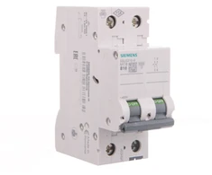 Siemens 5SL6210-6 Grandinės pertraukiklis 2P B 10A 6kA AC 5SL6210-6