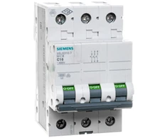 Siemens Wyłącznik nadprądowy 3P C 10A 6kA AC/DC (5SL6310-7)