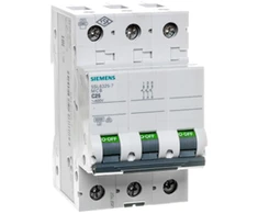 Siemens 3P C 25A 6kA AC / DC (5SL6325-7)