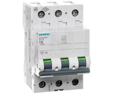 Siemens Wyłącznik nadprądowy 3P C 40A 6kA AC/DC (5SL6340-7)