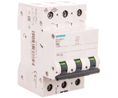 Siemens 5SL6363-7 automatinis jungiklis 3P C 63A 6kA AC 5SL6363-7