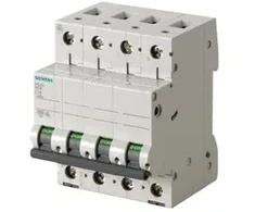 Siemens 5SL6425-6 Grandinės pertraukiklis 4P B 25A 6kA AC 5SL6425-6