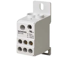 Siemens Paskirstymo blokas 125A 1P 690V 1x10-35mm2 1x6-16mm2 6x2,5-16mm2 DIN 5ST2505