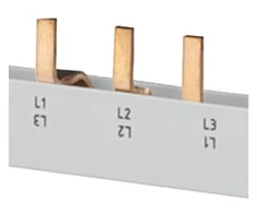 Siemens 5ST3615 3P 10mm2 kaiščio šyna, 12 modulių (4x3P), pilnai izoliuota 5ST3615
