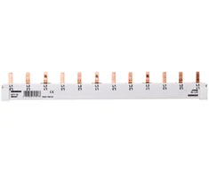 Siemens 5ST3738 3P 10 mm2 kaiščio šyna, 12 modulių (4x3P) pjovimui (2 dangteliai komplekte) 5ST3738