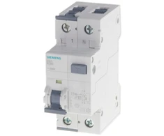 Siemens Liekamosios srovės pertraukiklis 2P 16A C 0,03A tipas AC 5SU1356-1KK16