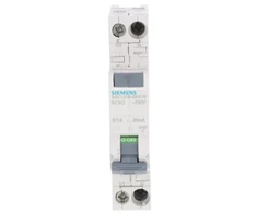 Siemens 5SV1316-6KK16 Liekamosios srovės pertraukiklis 2P B 16A 0,03A A tipas 6kA 30mA 230V SENTRON 5SV1316-6KK16