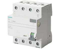 Siemens diferencinis srovės perjungiklis 4P 40A 0.03A A tipo 5SV3344 -6