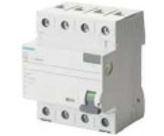 Siemens 5SV3444-6 RCD 4P 40A 0.1A A tipas 100mA 400V SENTRON 5SV3444-6