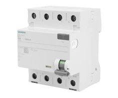 Siemens Liekamosios srovės grandinės pertraukiklis 4P 40A 0,3A tipas A 5SV3644-6