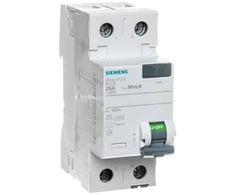 Siemens diferencinis srovės perjungiklis 2P 25A 0.03A AC tipo (5SV4312- 0)