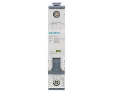 Siemens Grandinės pertraukiklis C6A 1P 220V DC 230/400V AC 10kA 5SY5106-7