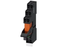 Siemens LZS:RT4D4L24 Pilna relė RT serija 2P 24V DC su loginio atskyrimo raudono LED modulio jungtimi. spyruoklė LZS:RT4D4L24