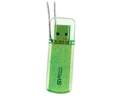 Helios 101 | Silicon Power | 32 GB | USB 2.0 | Žalias