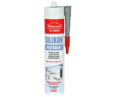 Quantec Wkret Met Klimas NEUTRALUS SILIKONINIS KASETĖS SNE-310-SZ 310 ml PILKAS VARŽTAS-MET KLIMAS